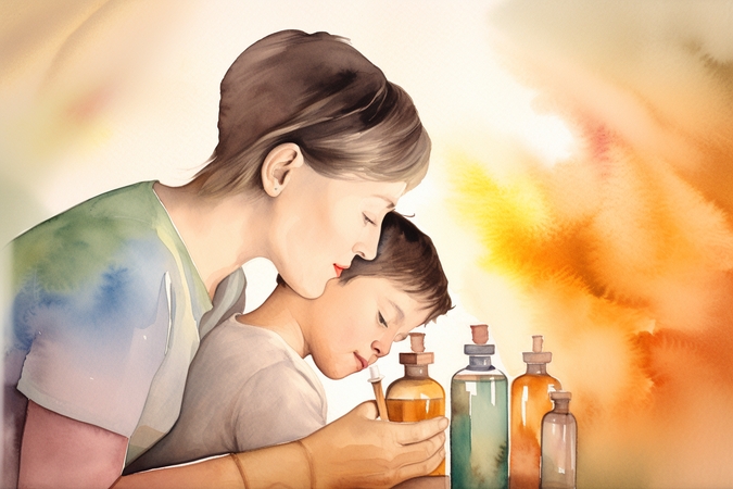 Les huiles essentielles pour un équilibre émotionnel chez les enfants