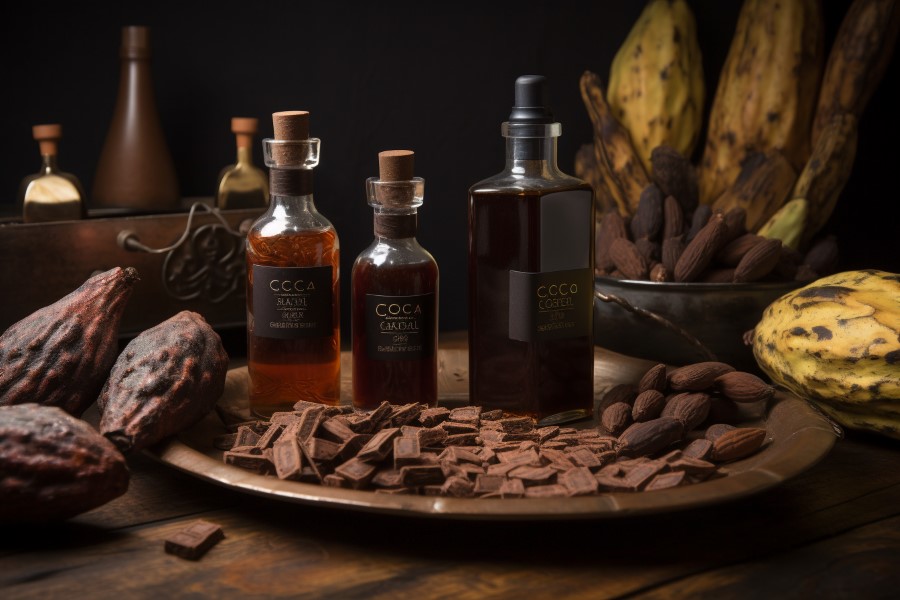 🍫 L'huile essentielle de cacao: une merveille de la nature pour votre bien-être 🌿