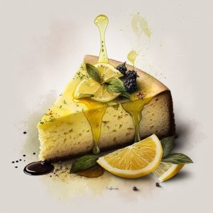 Gâteau Au Citron Et À L’huile Essentielle De Citron