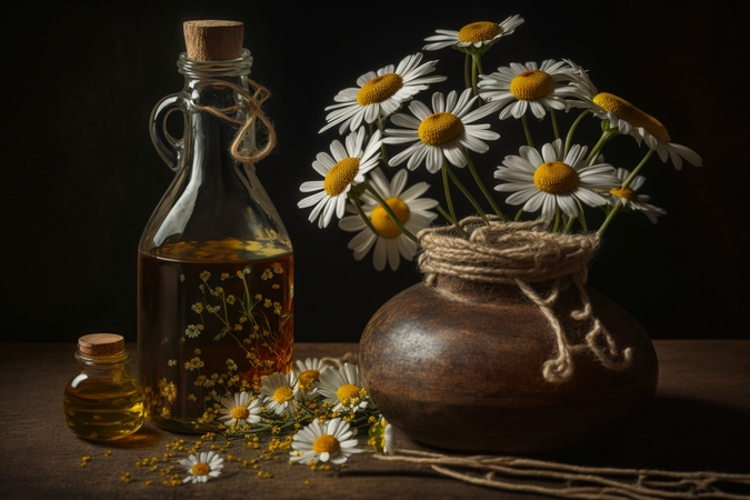 L'huile essentielle de camomille, une solution naturelle pour apaiser l'esprit